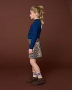 Rib Turtle Neck | Navy Blue