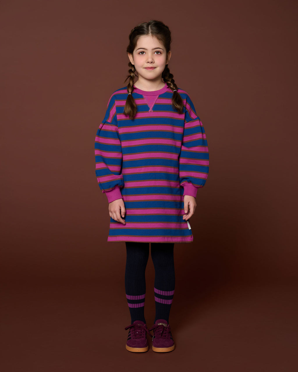 Sweater Dress Bisous | Stripe