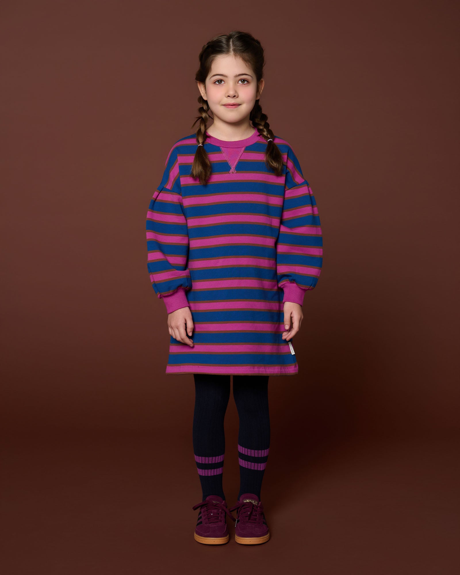 Tight Stripes | Blue/Orchid