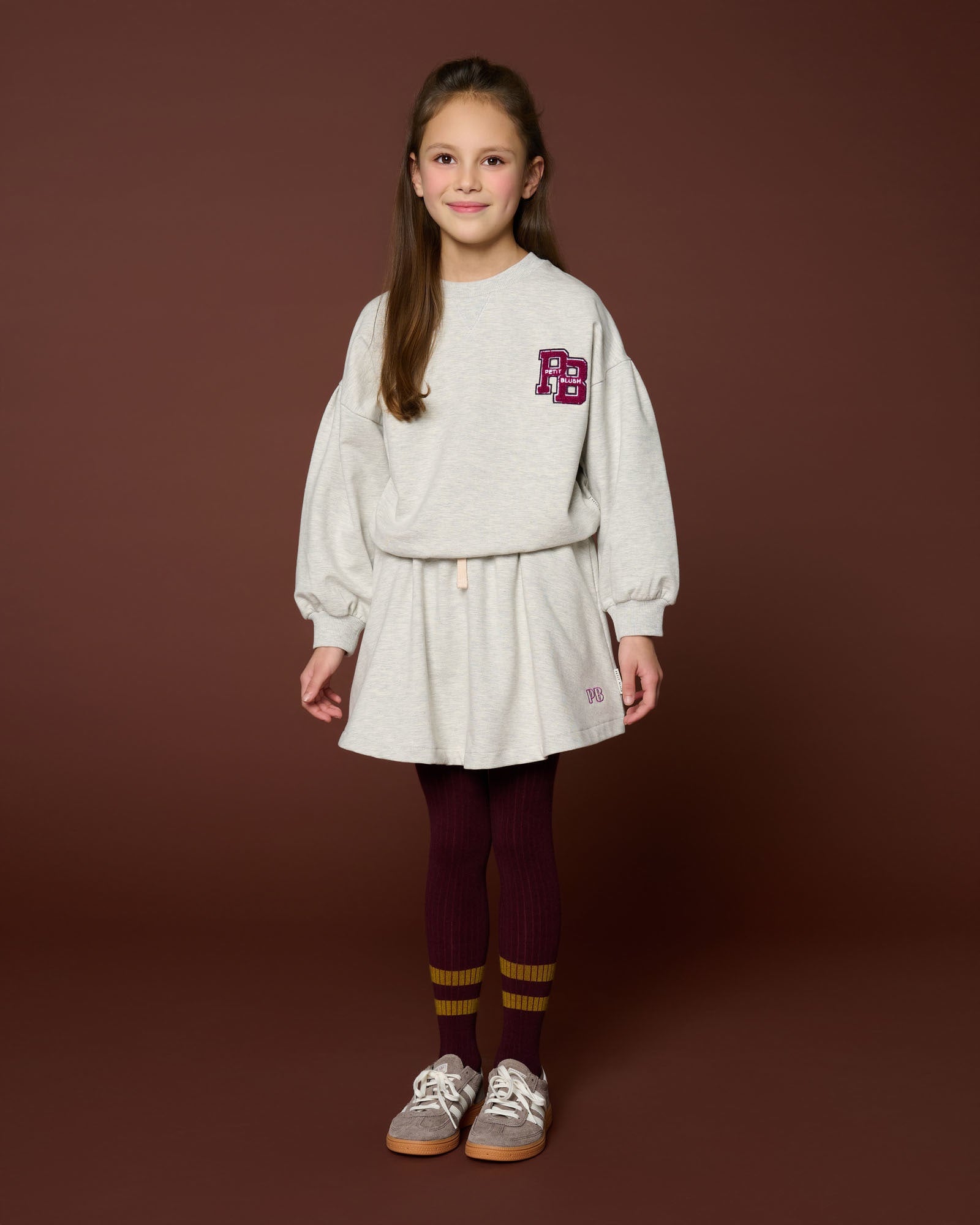 Easy Sweater PB Logo | Grey Melange