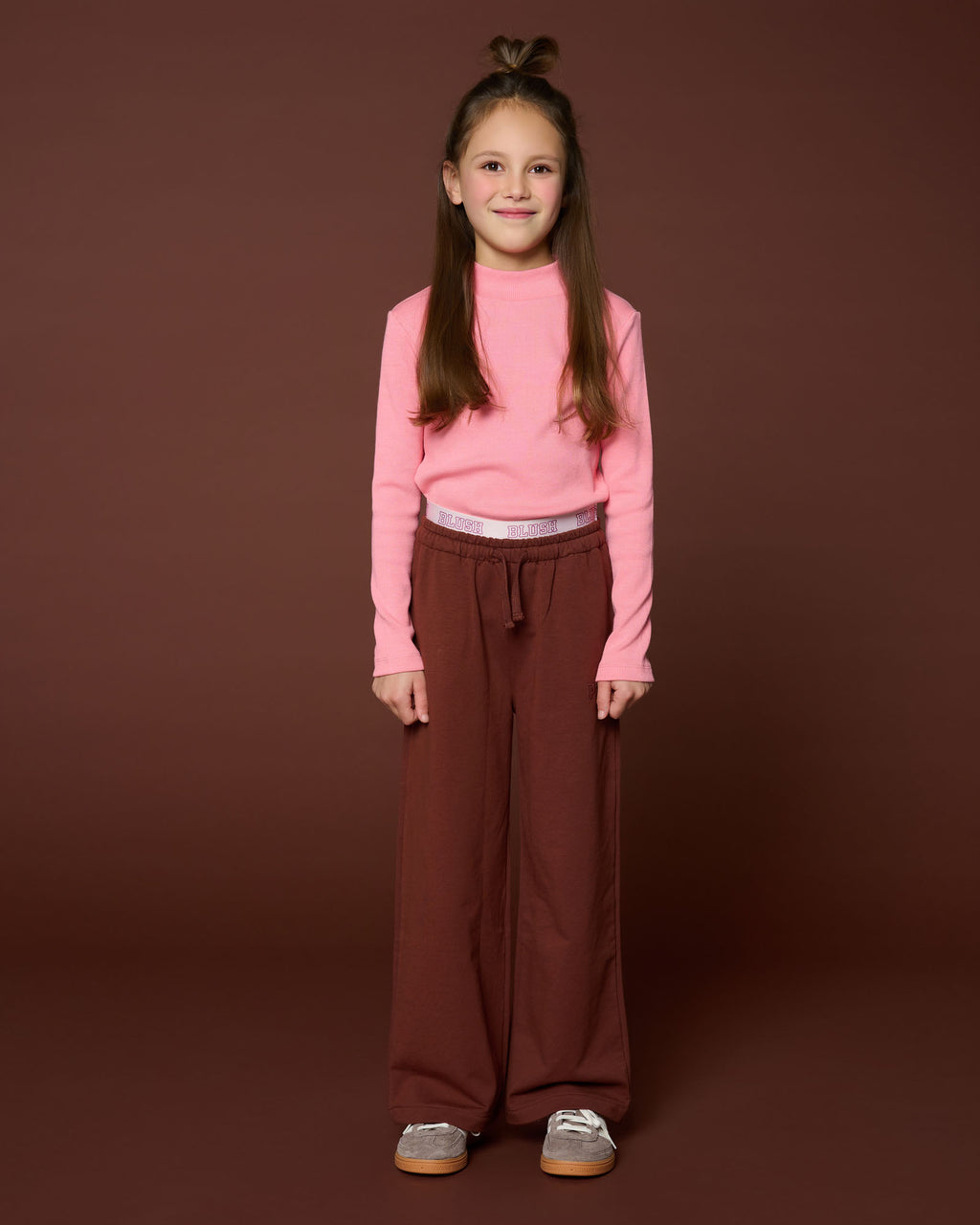 Wide Leg Pants | Brown