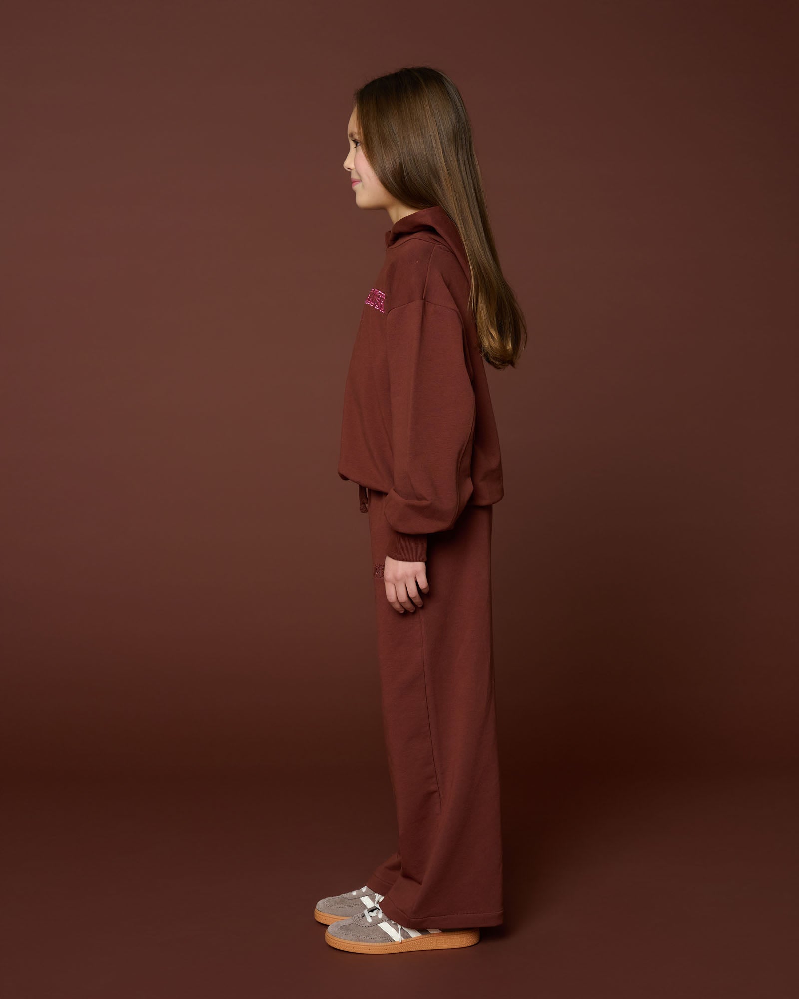 Wide Leg Pants | Brown