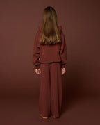 Wide Leg Pants | Brown