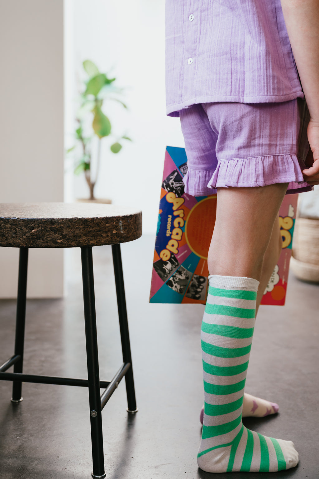 Luna Rüschenshorts | Englischer Lavendel