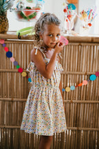 Summer Ruffle Dress | Flowers AOP
