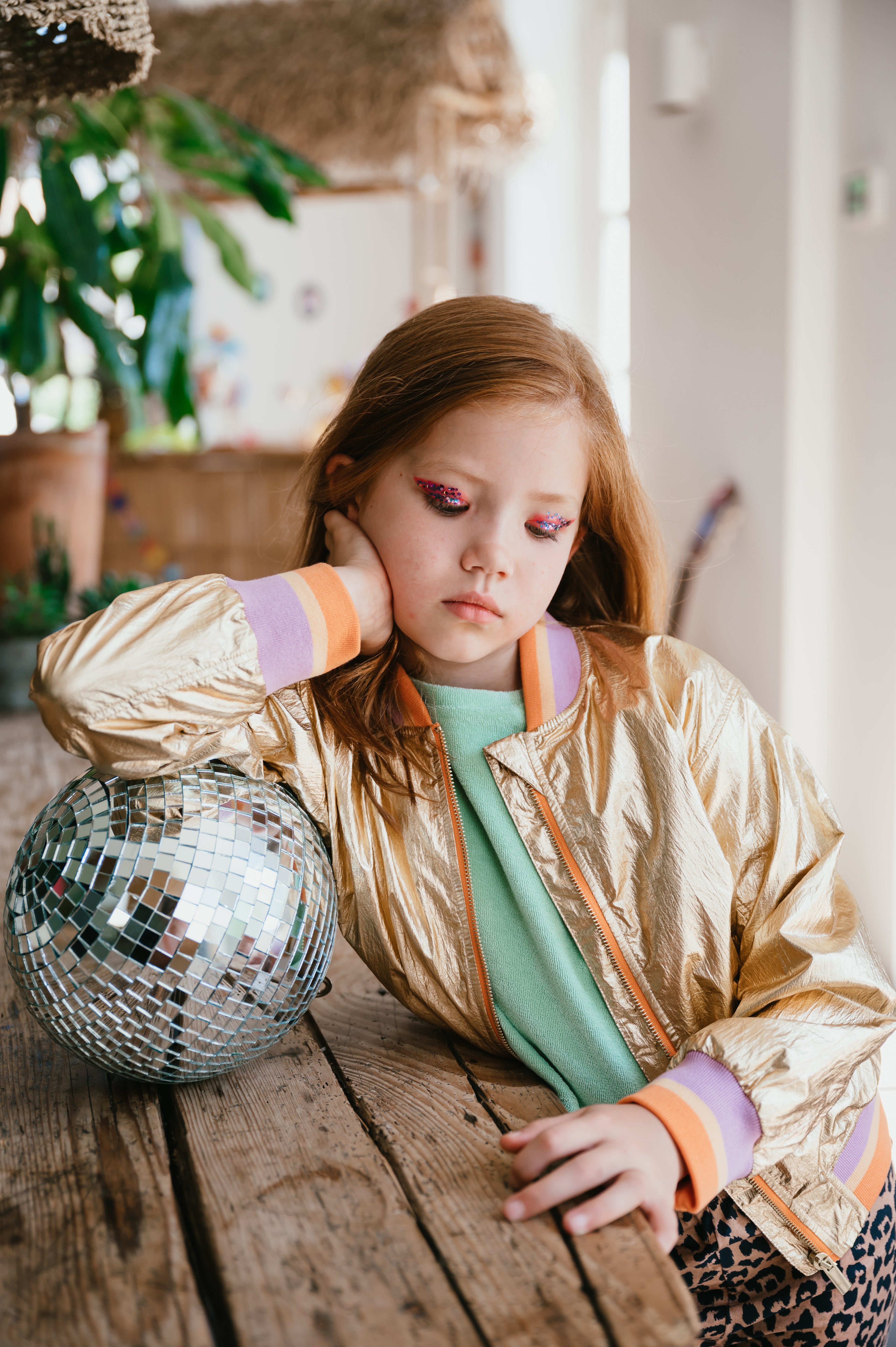 Metallic Jacket | Gold