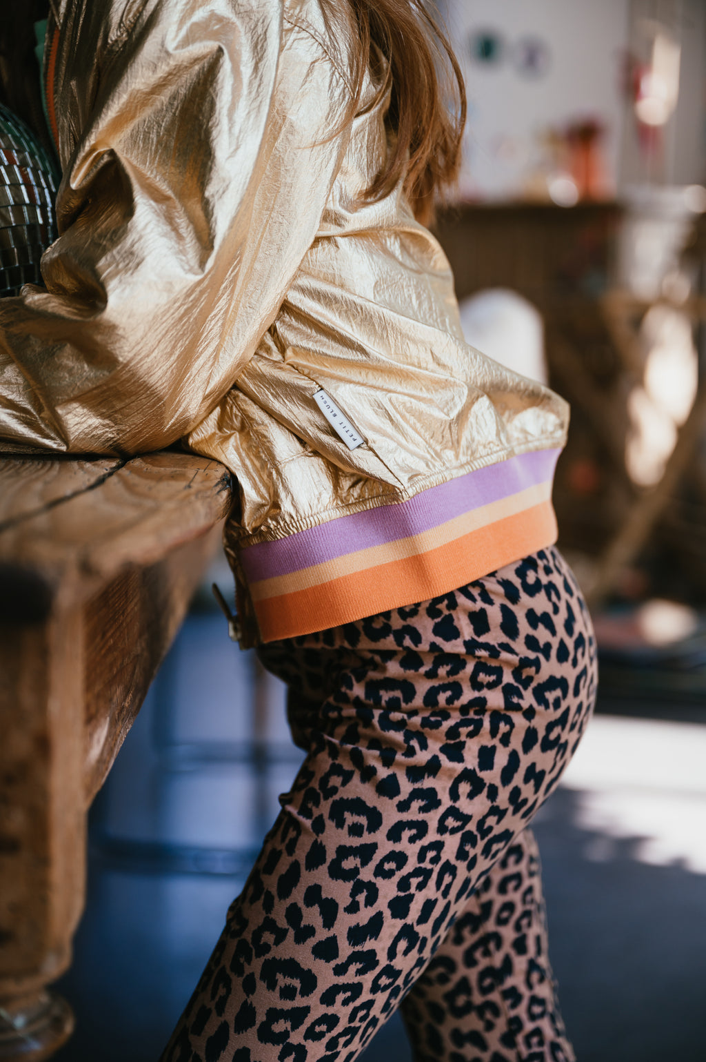 Bowie Flared Pants  | Wild Leopard AOP