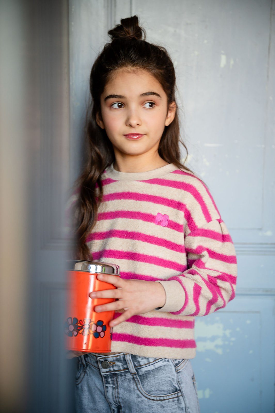 Teddy Sweater | Stripe