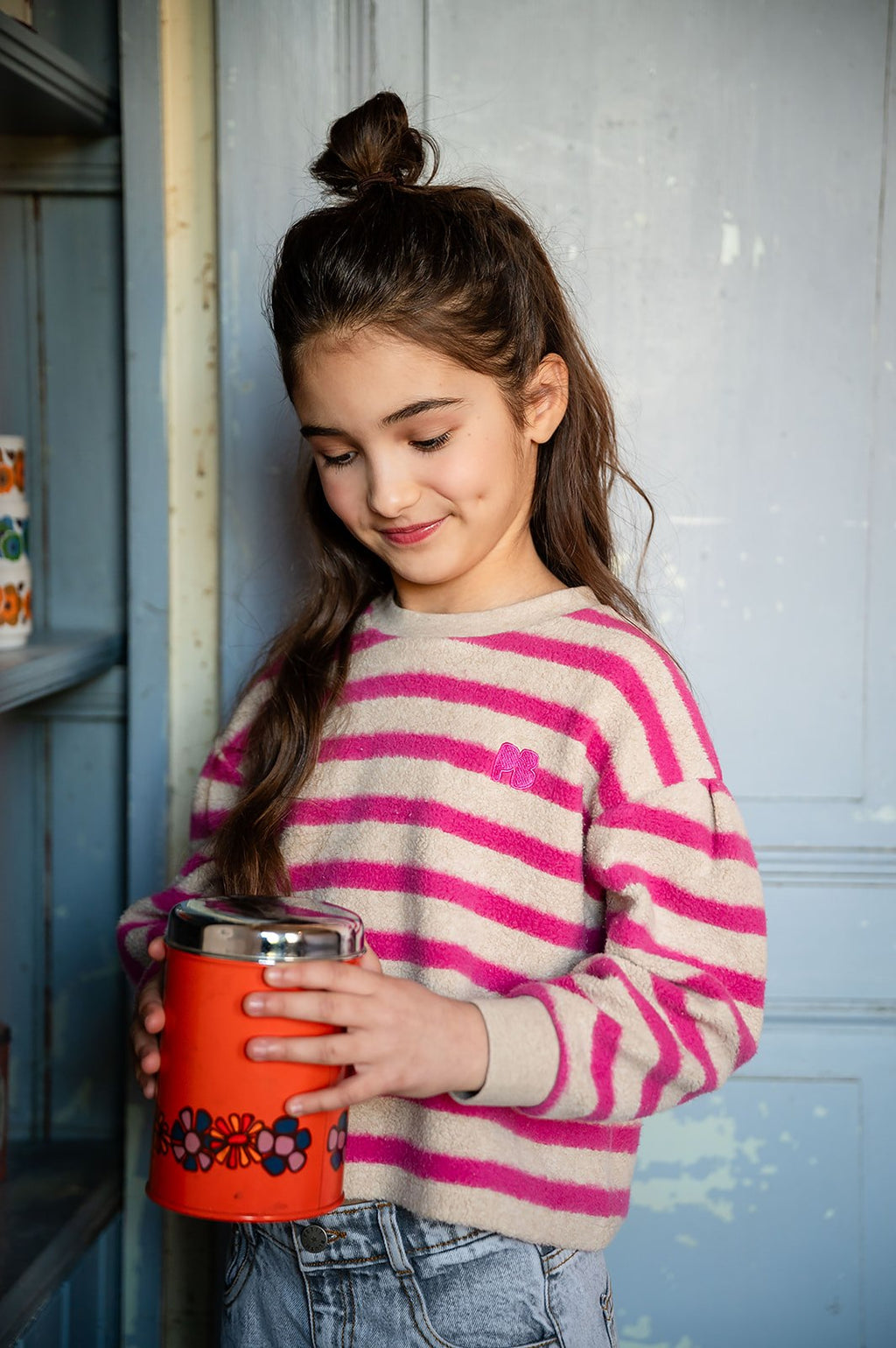 Teddy Sweater | Stripe