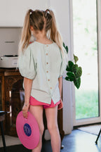 Balloon Sleeve Blouse | Surf Spray