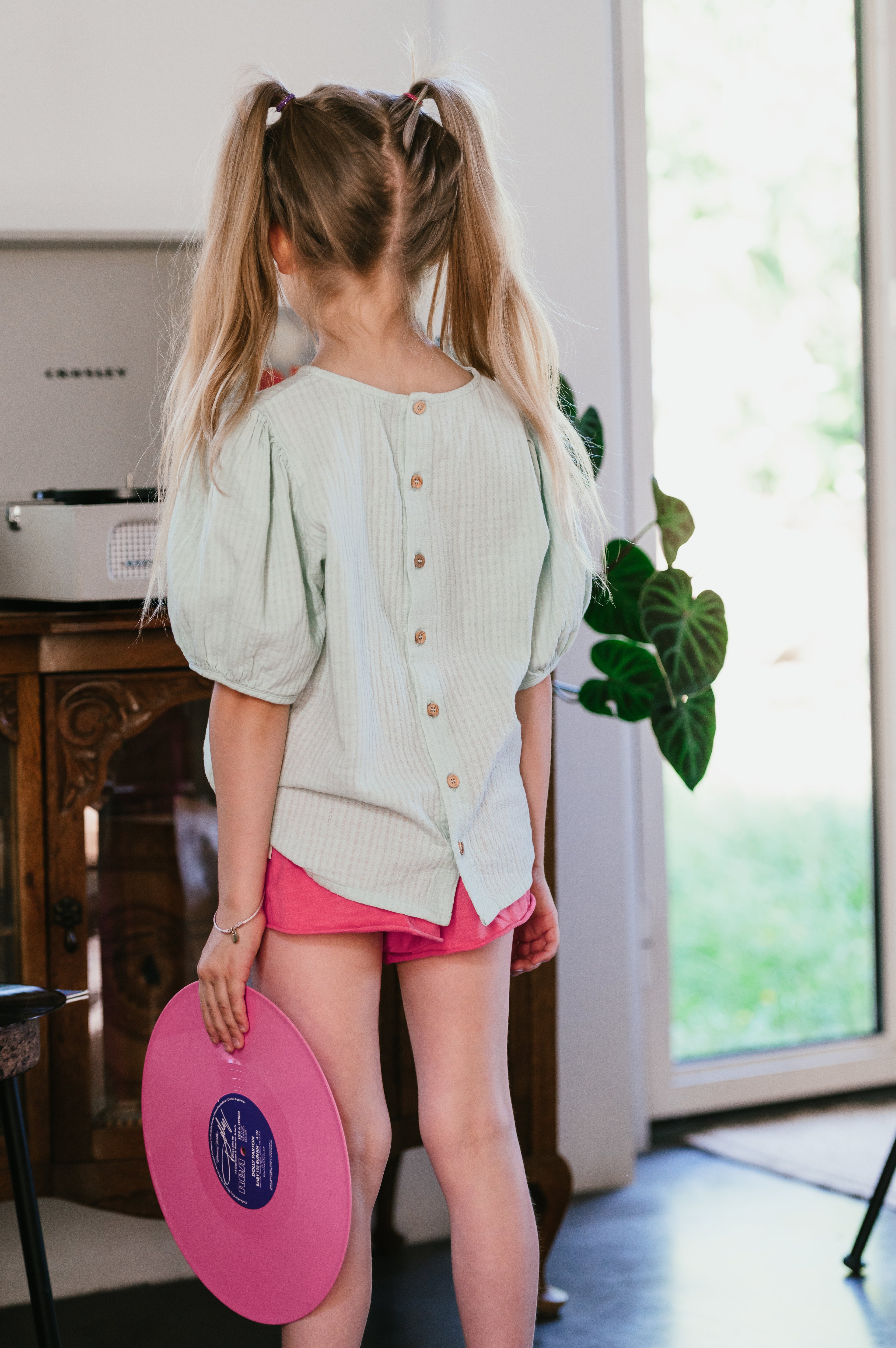 Ballon Sleeve Blouse | Surf Spray