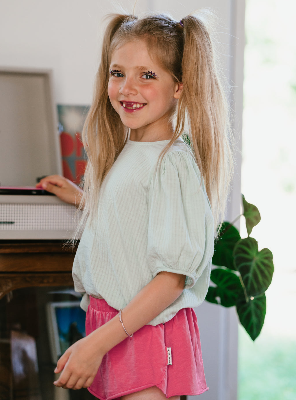 Bluse mit Ballonärmeln | Surf Spray