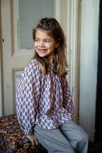 Kate Blouse | Paisley Flower AOP