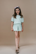Balloon Sleeve Blouse | Surf Spray