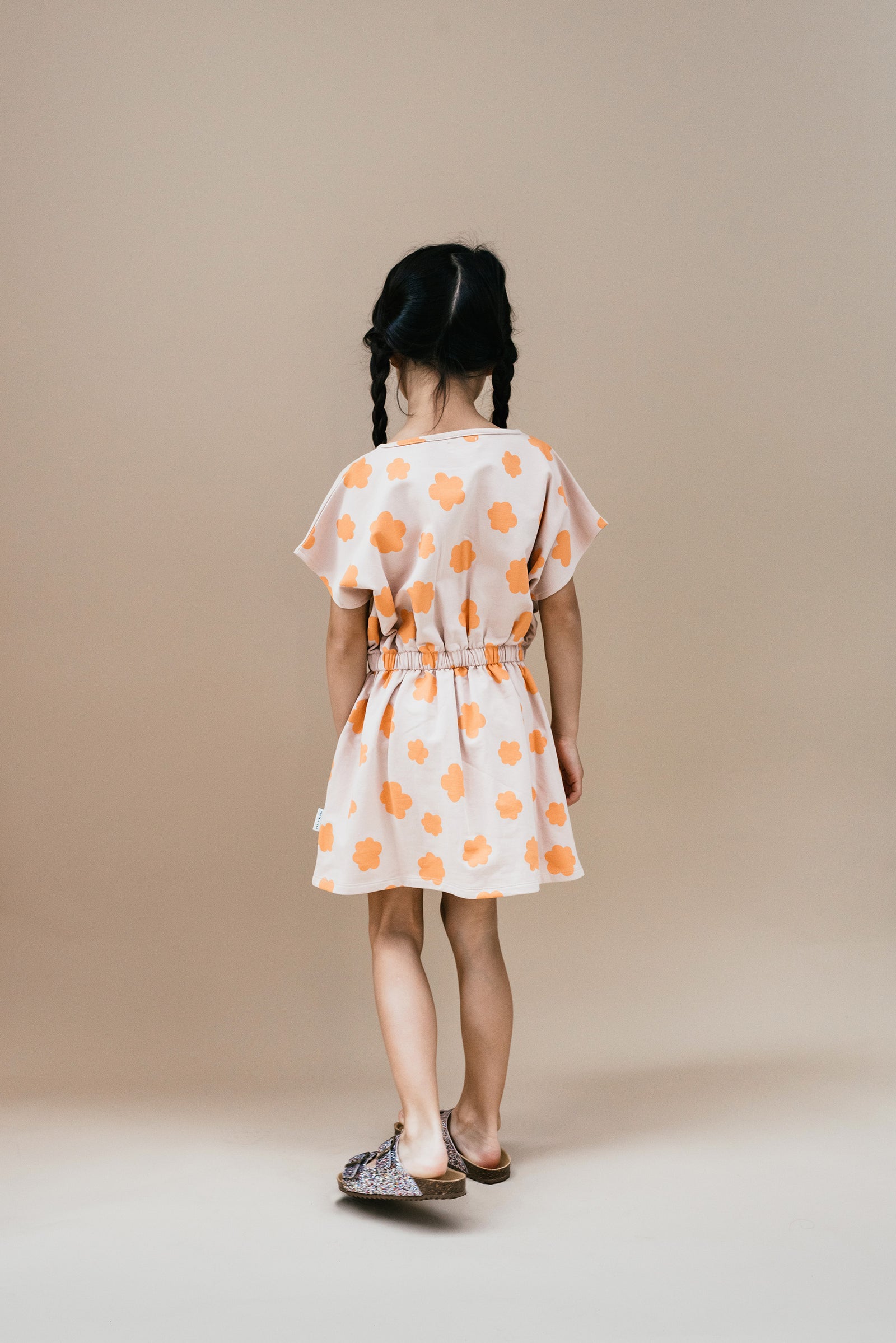 Kaftan Dress | Big Flower AOP