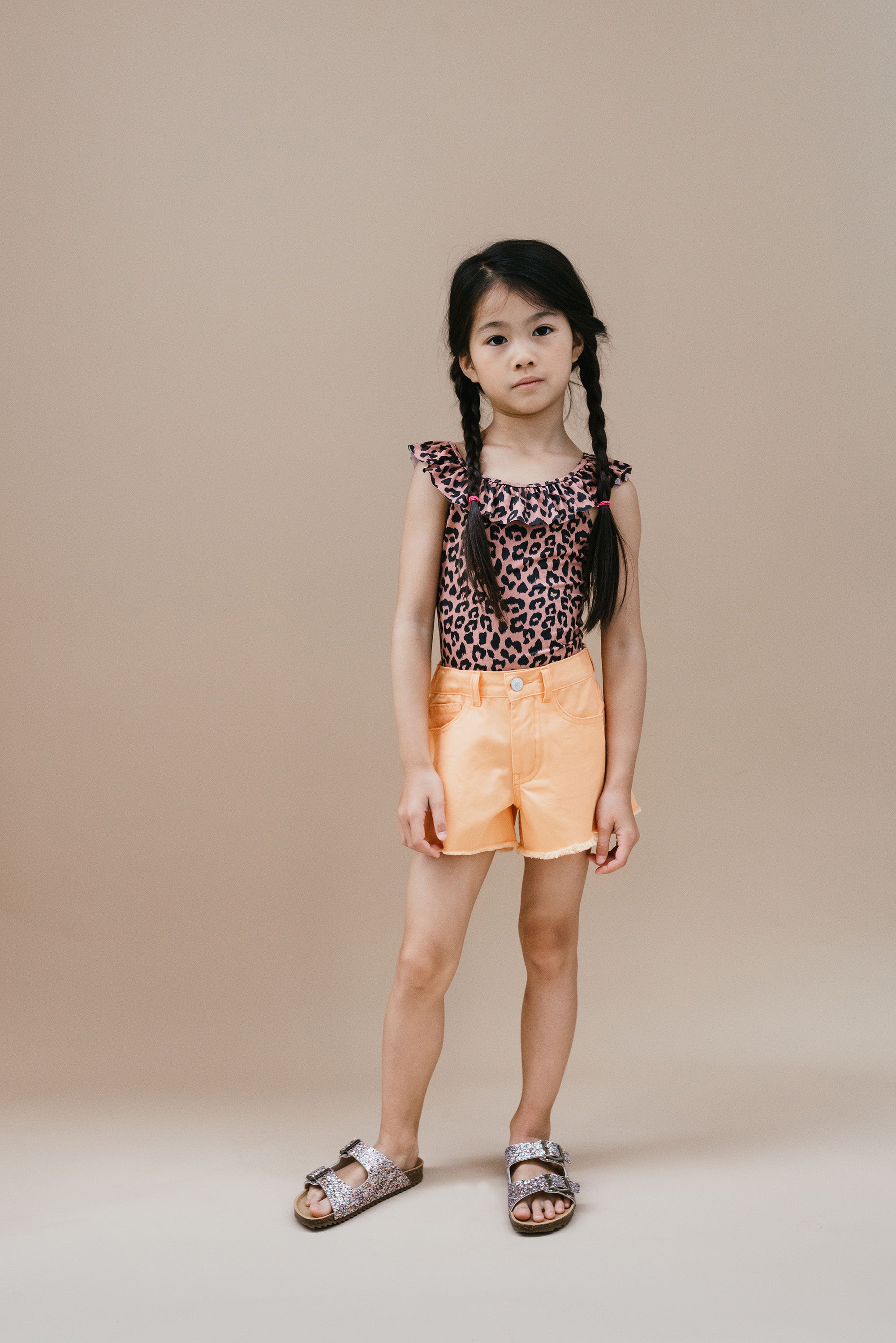 Peachy Short | Smock Orange