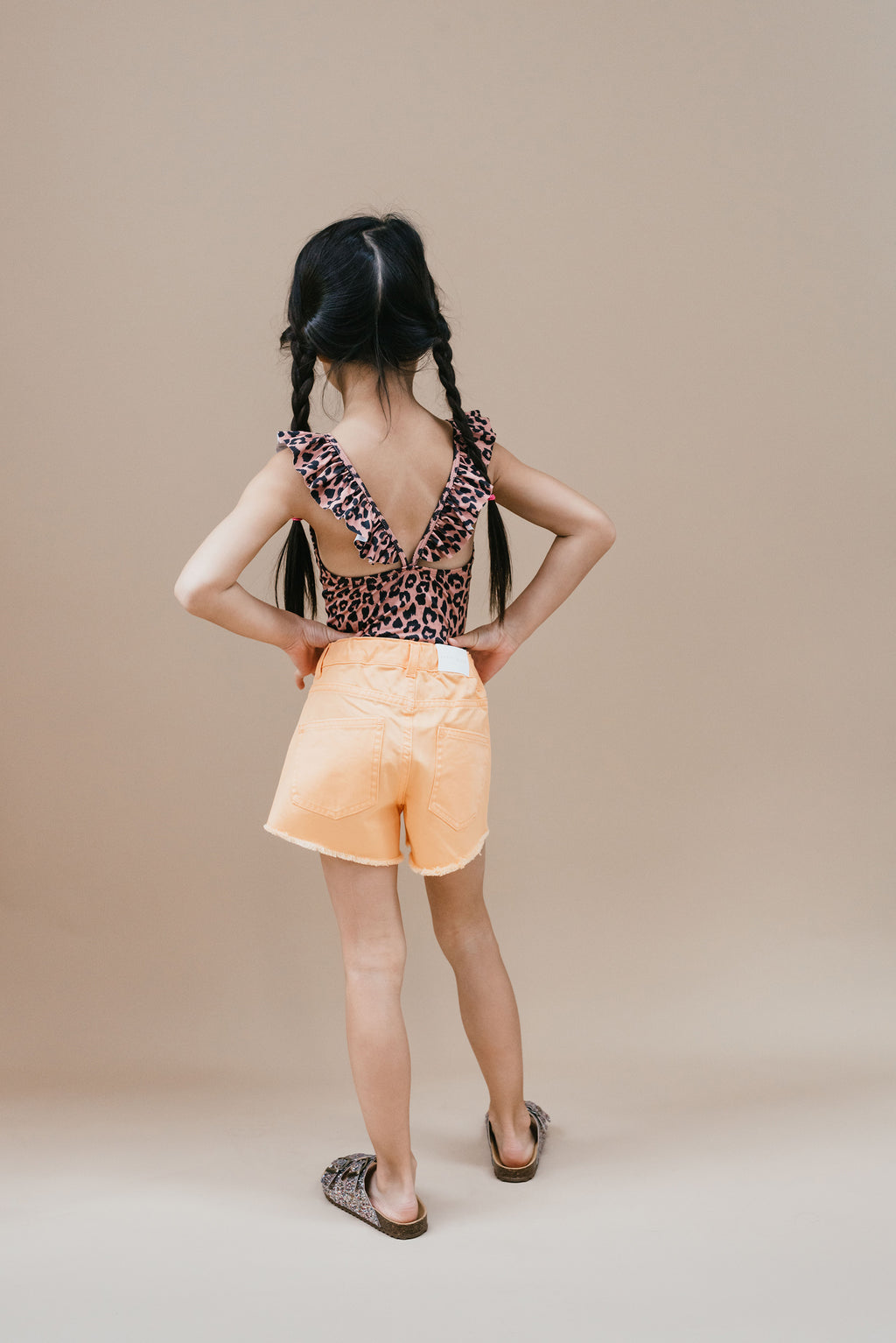 Peachy Short | Smock Orange