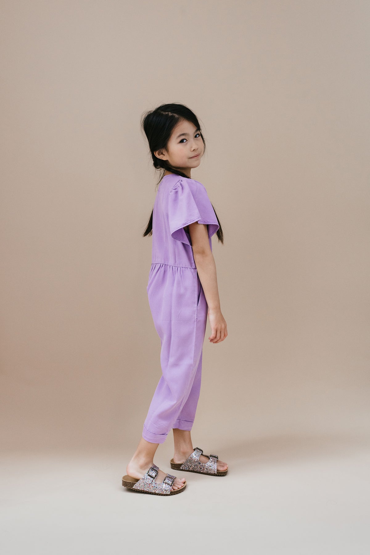 Butterfly Jumpsuit | English Lavender