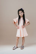 Ruffle Dress | Mini Stars AOP