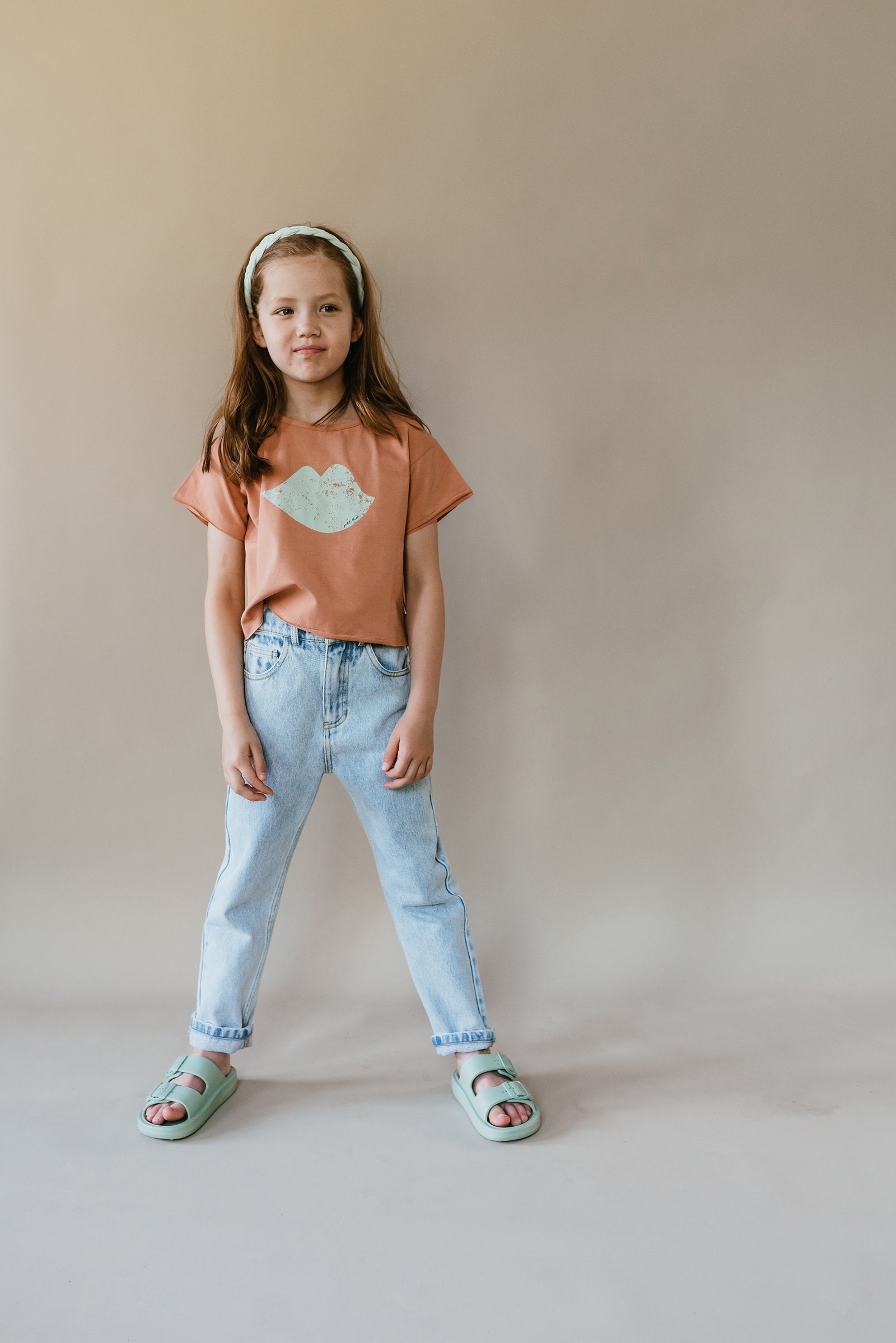 Baggy Fit Jeans | Washed Light Blue