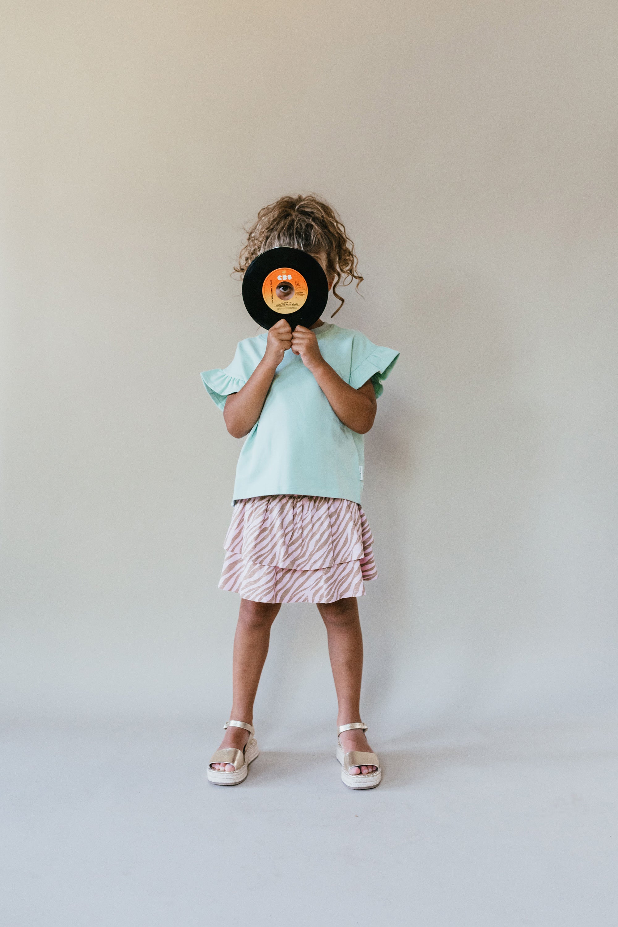 Smock Mini Skirt | Sebra AOP