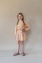 Mini Ruffle Skirt | Stars AOP