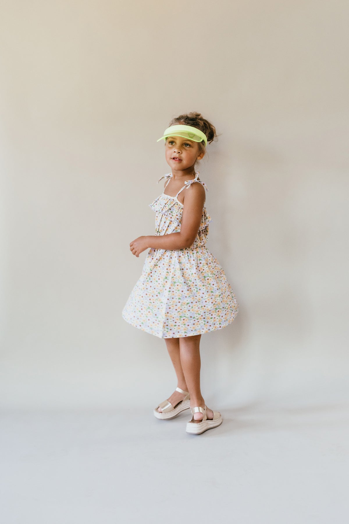 Summer Ruffle Dress | Flowers AOP