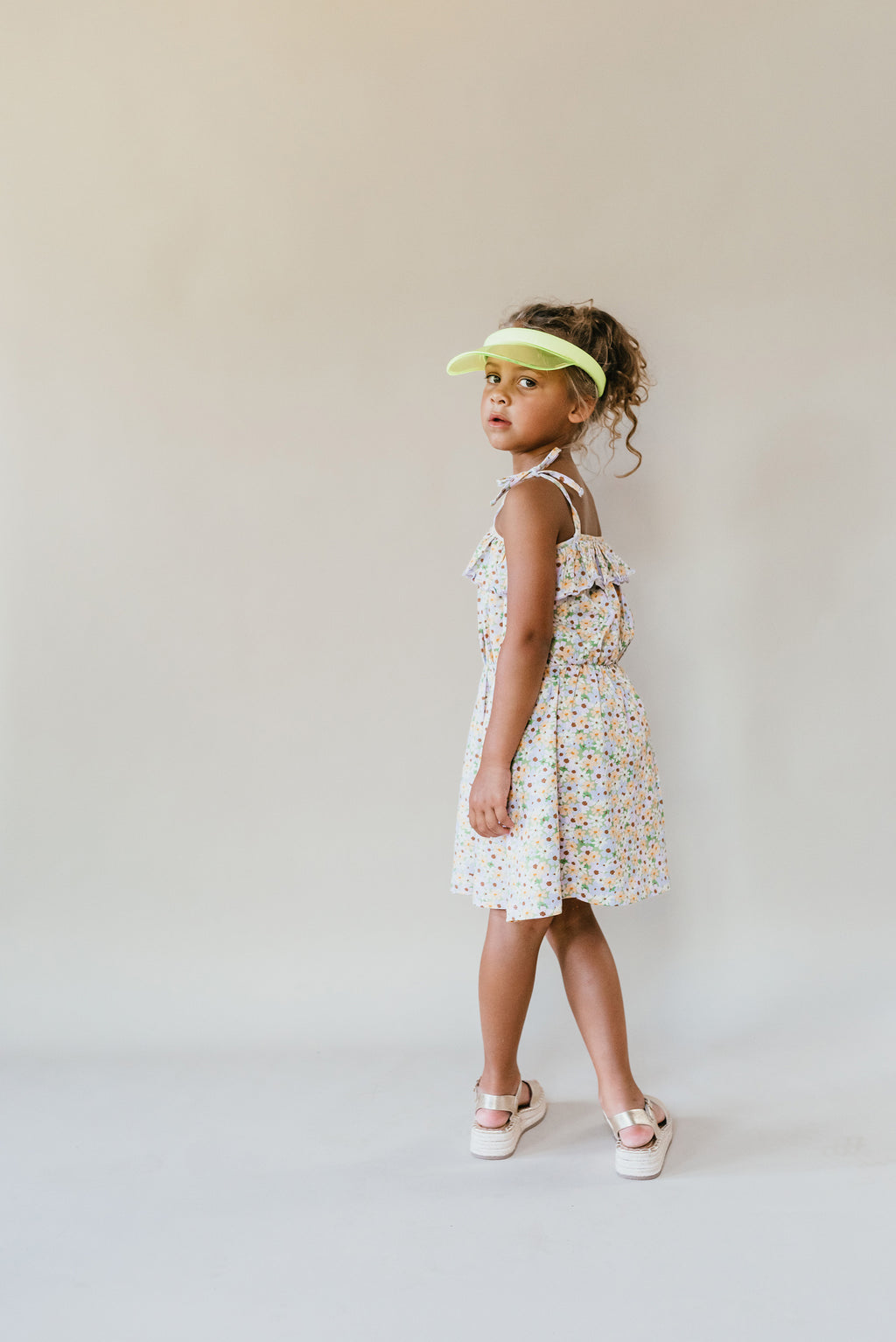 Summer Ruffle Dress | Flowers AOP