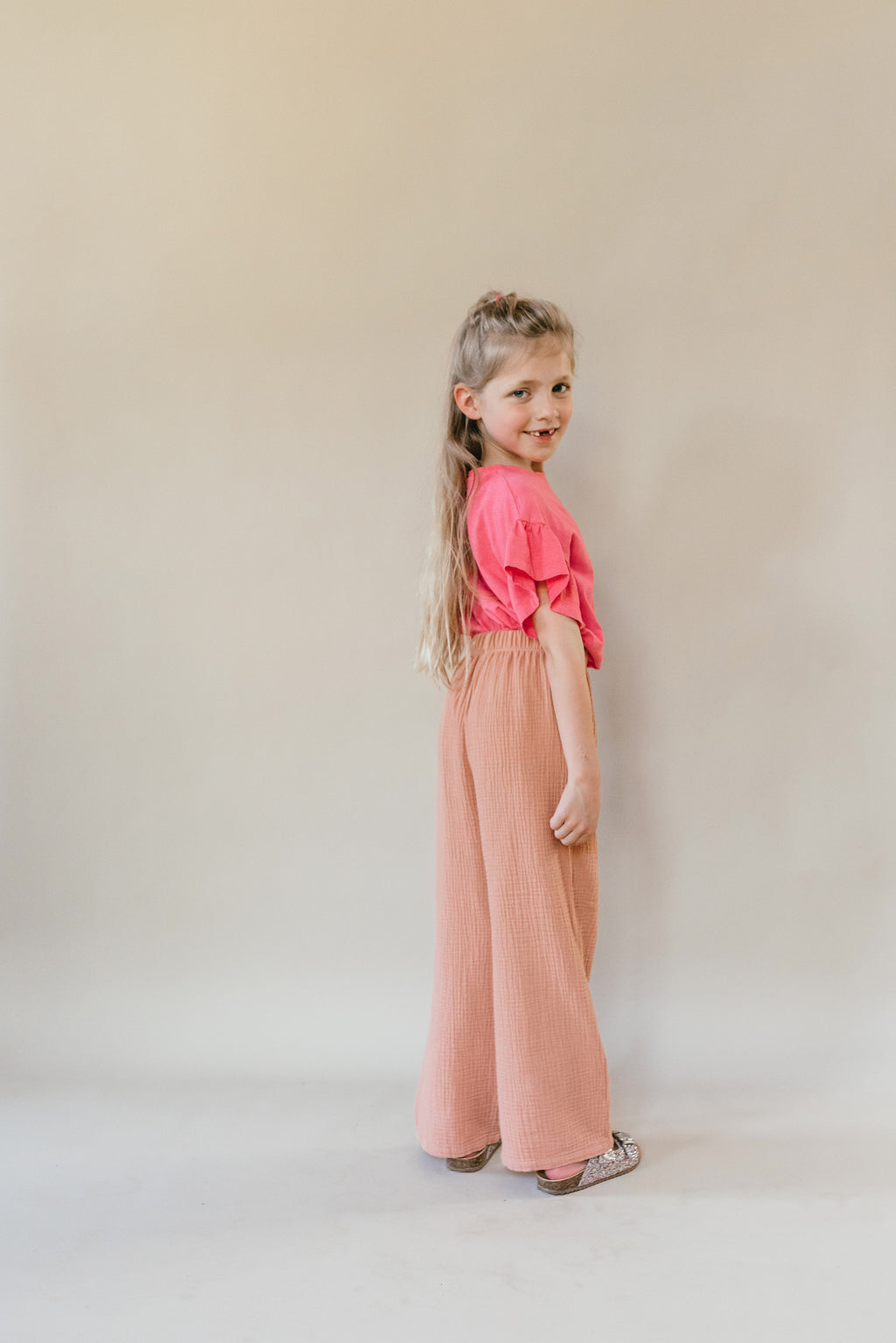 Olivia Wide Leg Pants | Cork