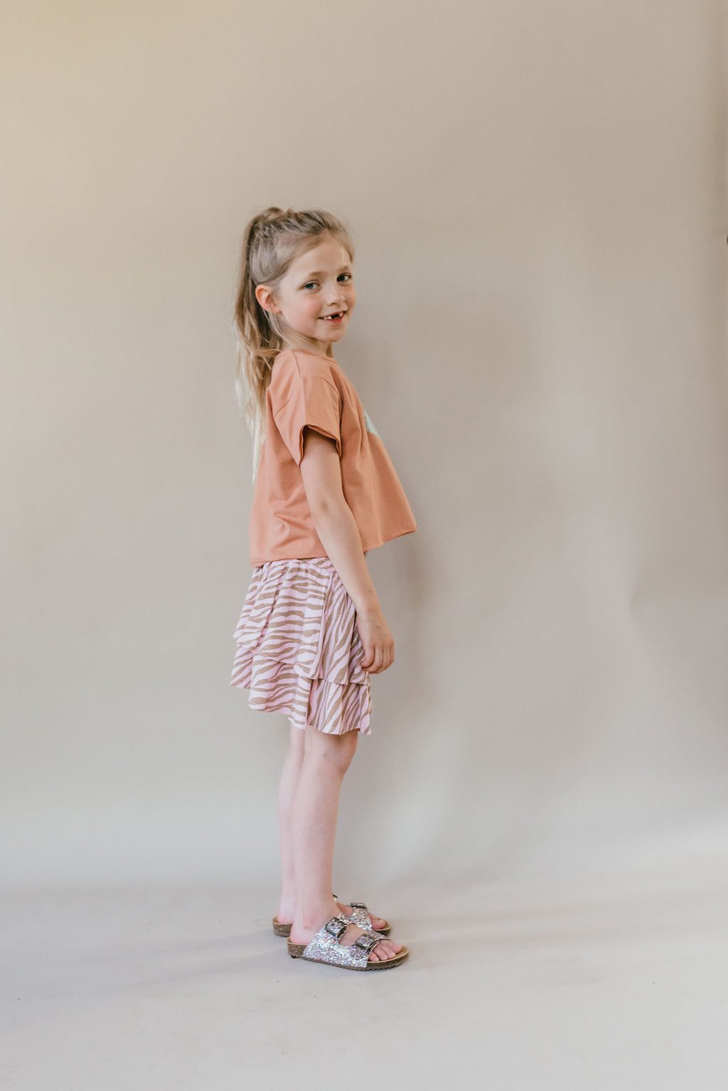 Smock Mini Skirt | Sebra AOP