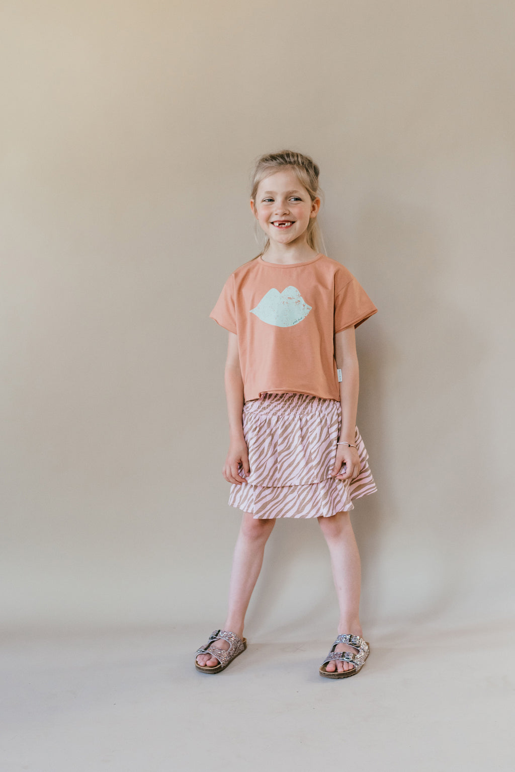 Smock Mini Skirt | Sebra AOP