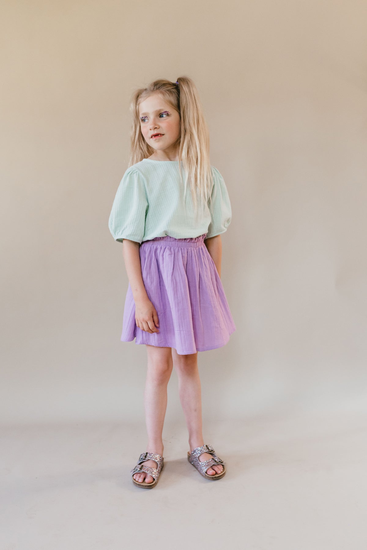 Jazz Mini Skirt | English Lavender