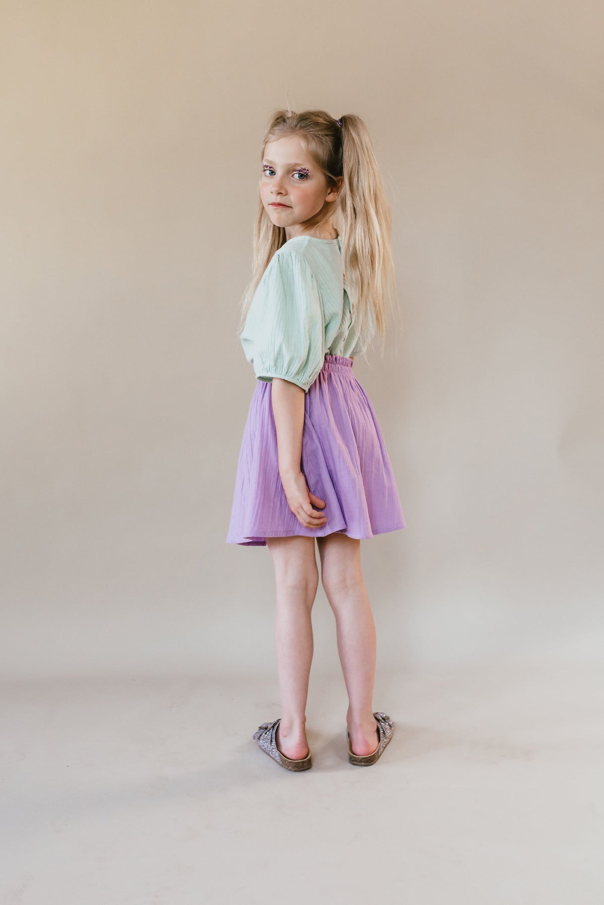 Jazz Mini Skirt | English Lavender