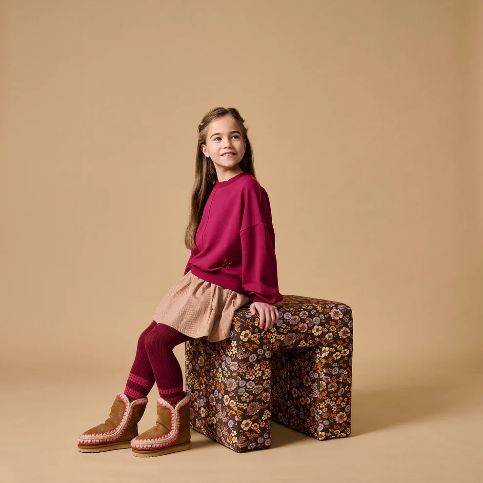 Tight Stripes | Bordeaux/Rose