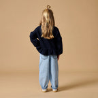 Balloon Fit Jeans | Washed Light Blue