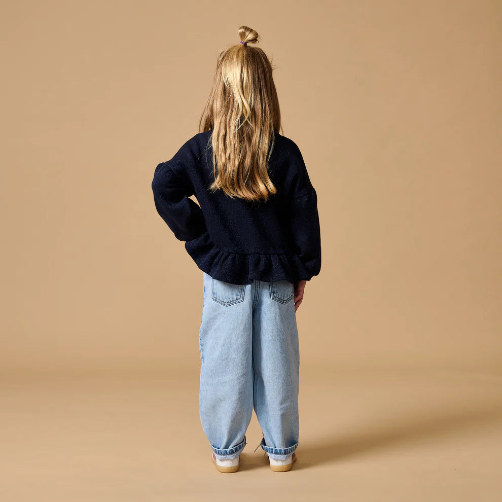 Ballon Fit Jeans | Washed Light Blue