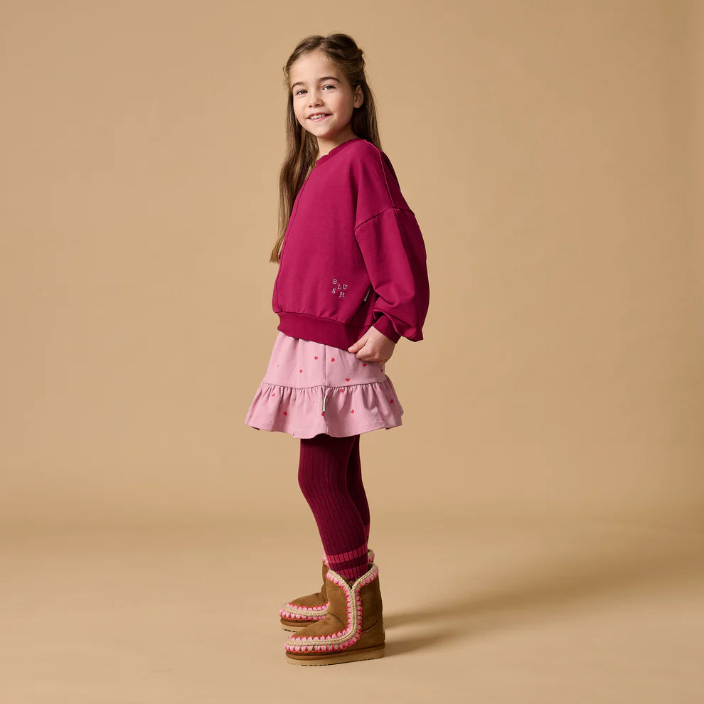 Tight Stripes | Bordeaux/Rose