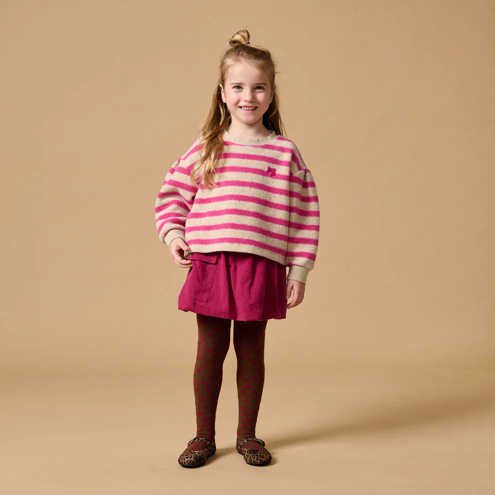 Balloon Cargo Skirt | Beaujolais