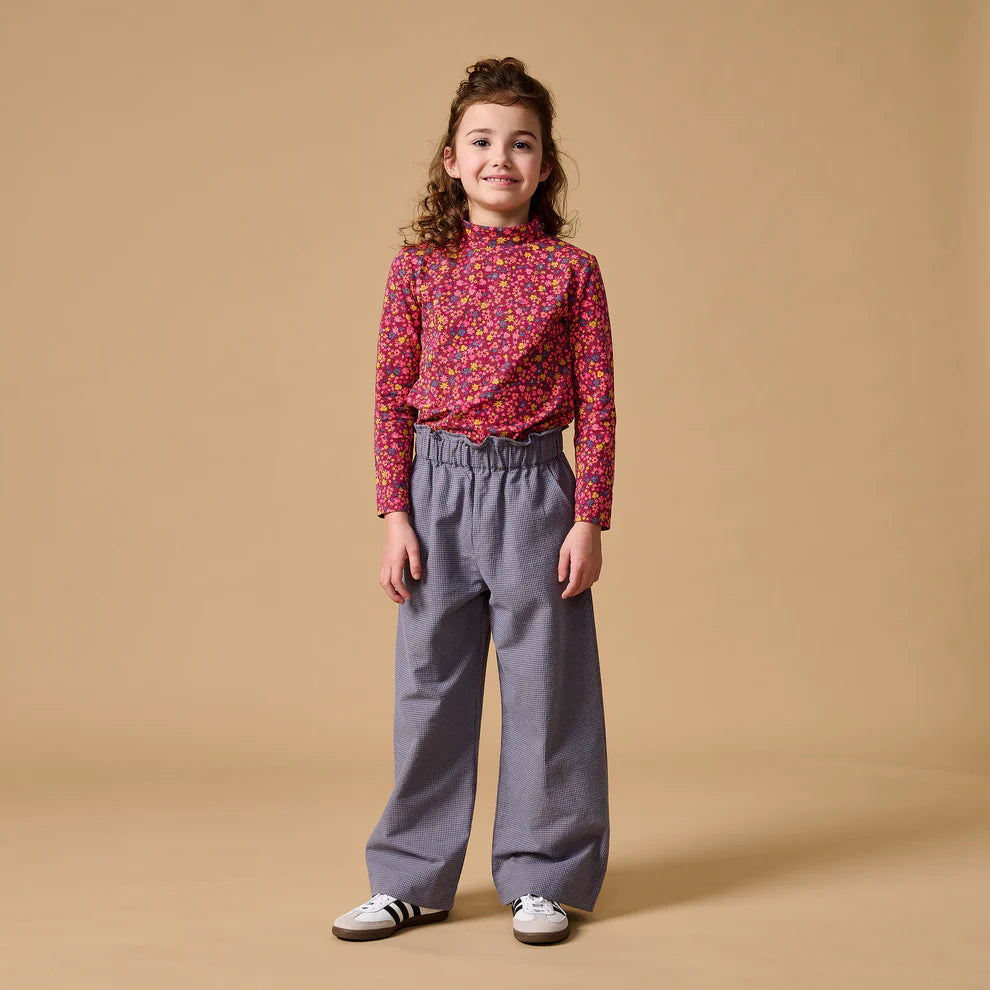 Turtle Neck | Winter Flowers AOP