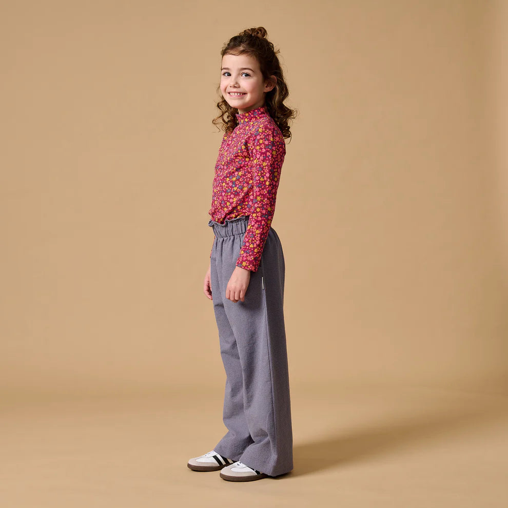 Turtle Neck | Winter Flowers AOP