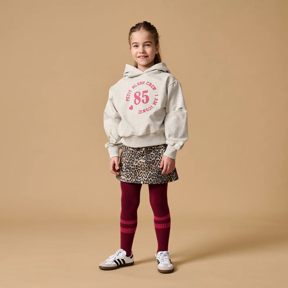 Hooded Sweater | Grey Melange