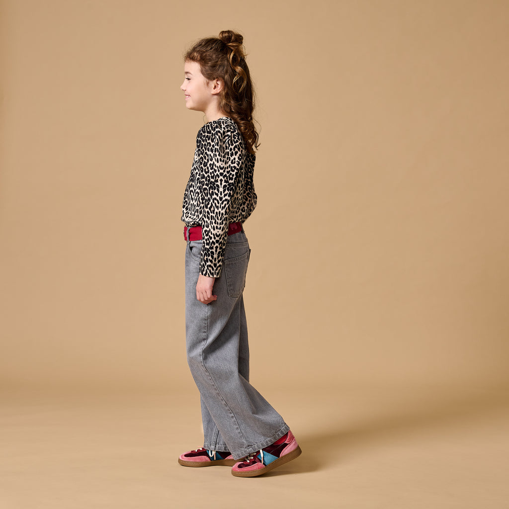 Puff Longsleeve | Leopard AOP