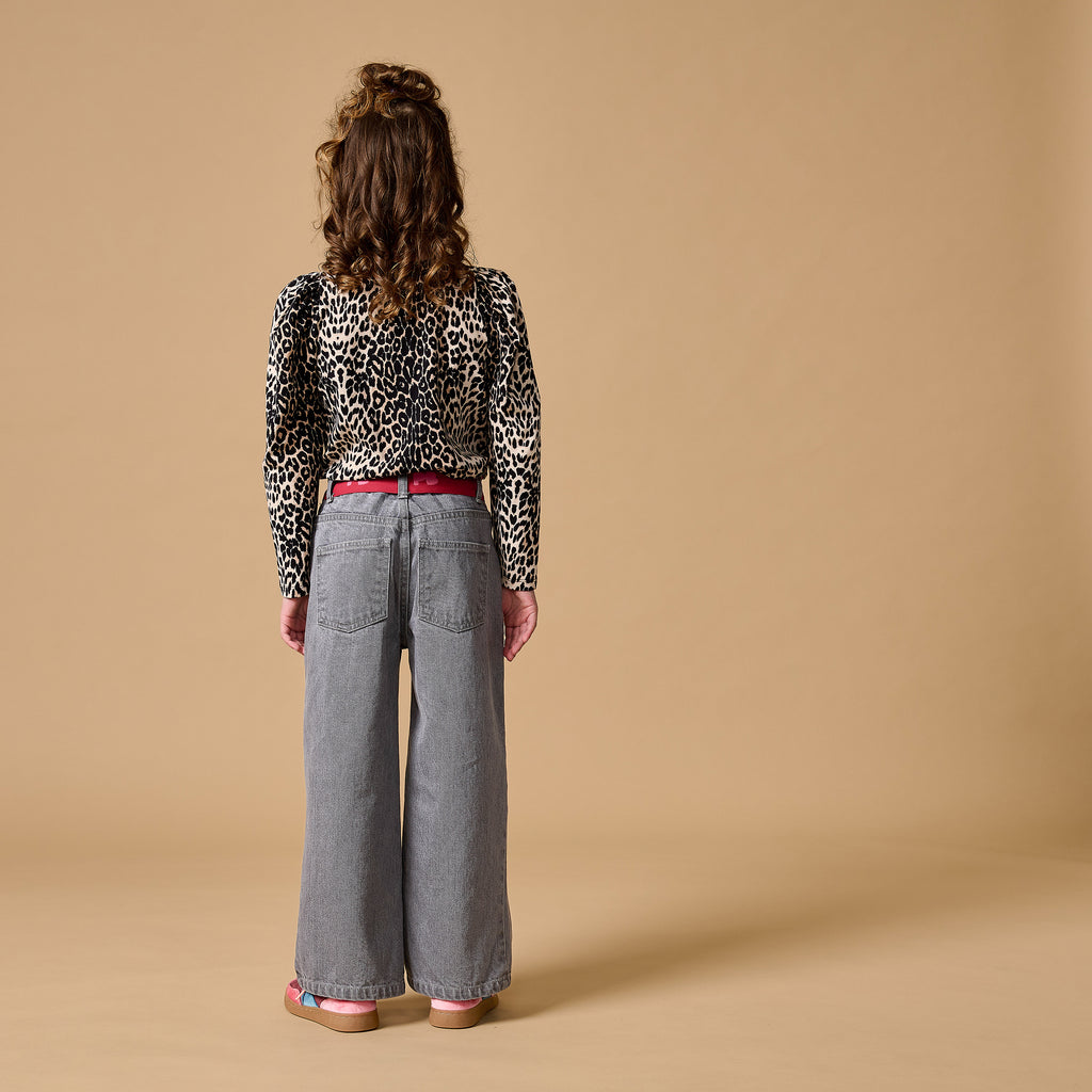 Puff Longsleeve | Leopard AOP