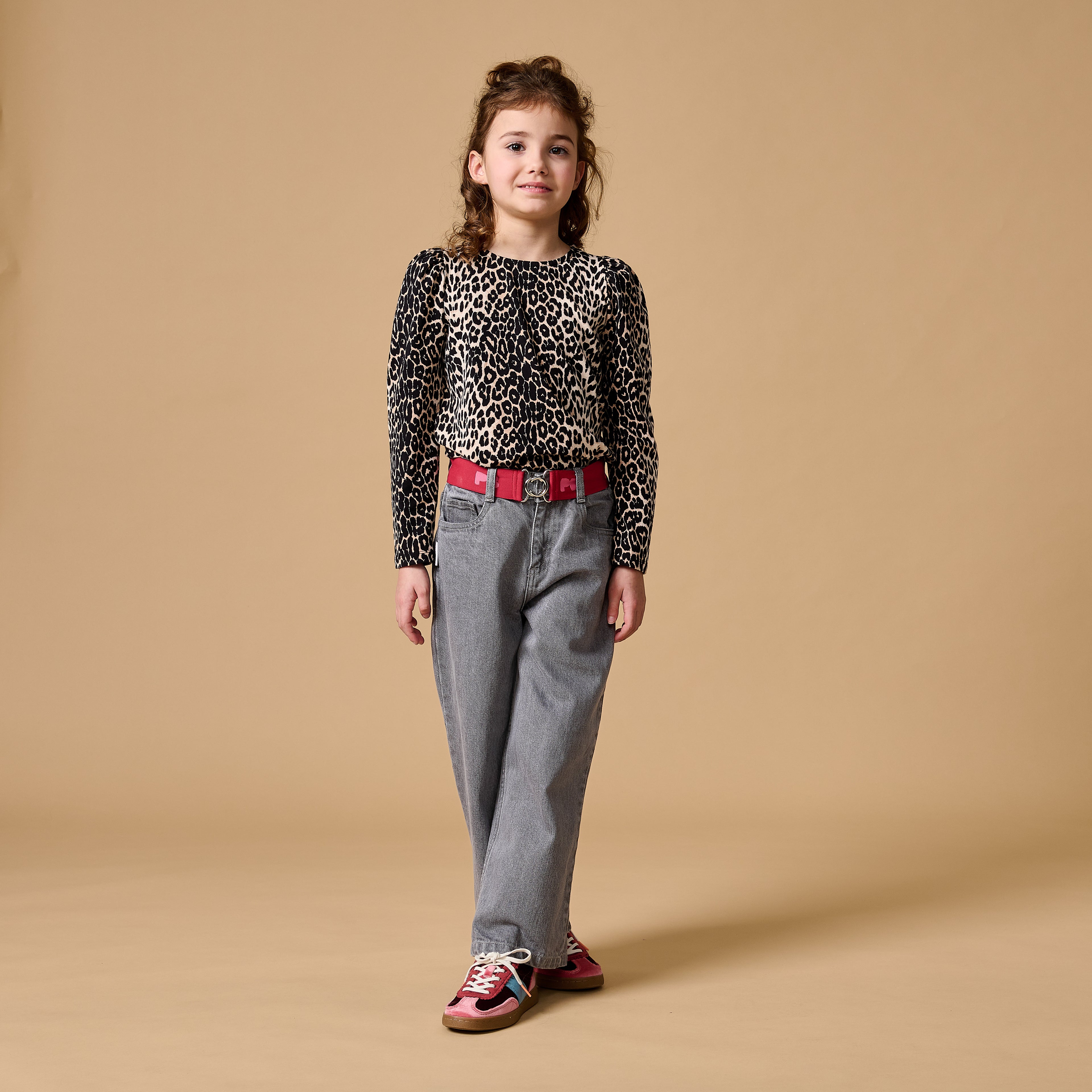 Puff Longsleeve | Leopard AOP