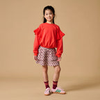 Mini Smock Skirt | Paisley Flower AOP