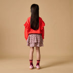 Mini Smock Skirt | Paisley Flower AOP