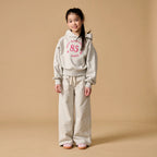 Wide Leg Jogger | Gray Melange