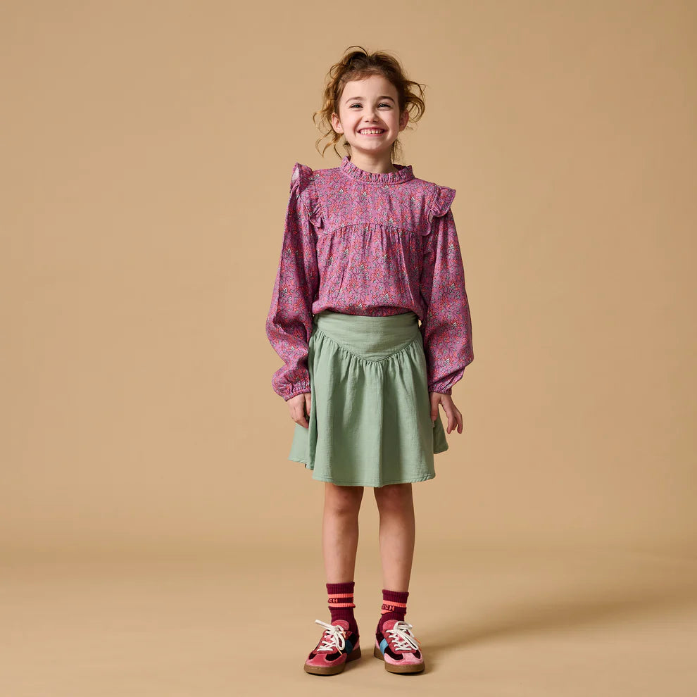 Romantic Skirt | Iceberg Green