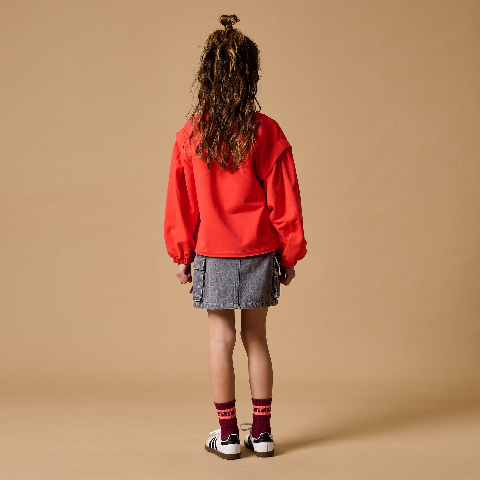 Cargo Skirt | Washed Grey