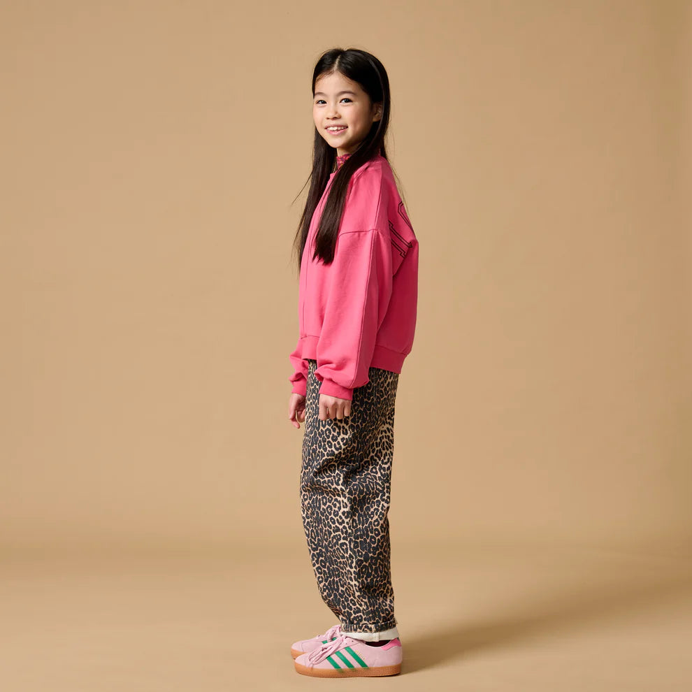 Ballon Fit Jeans | Leopard AOP